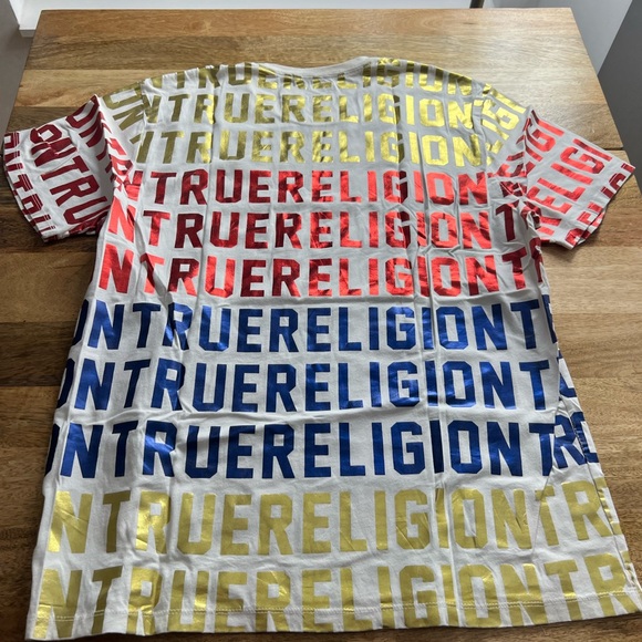 Used Mens True Religion graphic t-shirt size XL - Picture 3 of 3